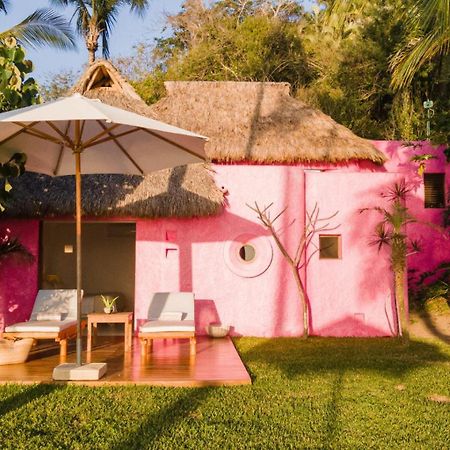 Playa Rosa Bungalows Careyes Eksteriør billede