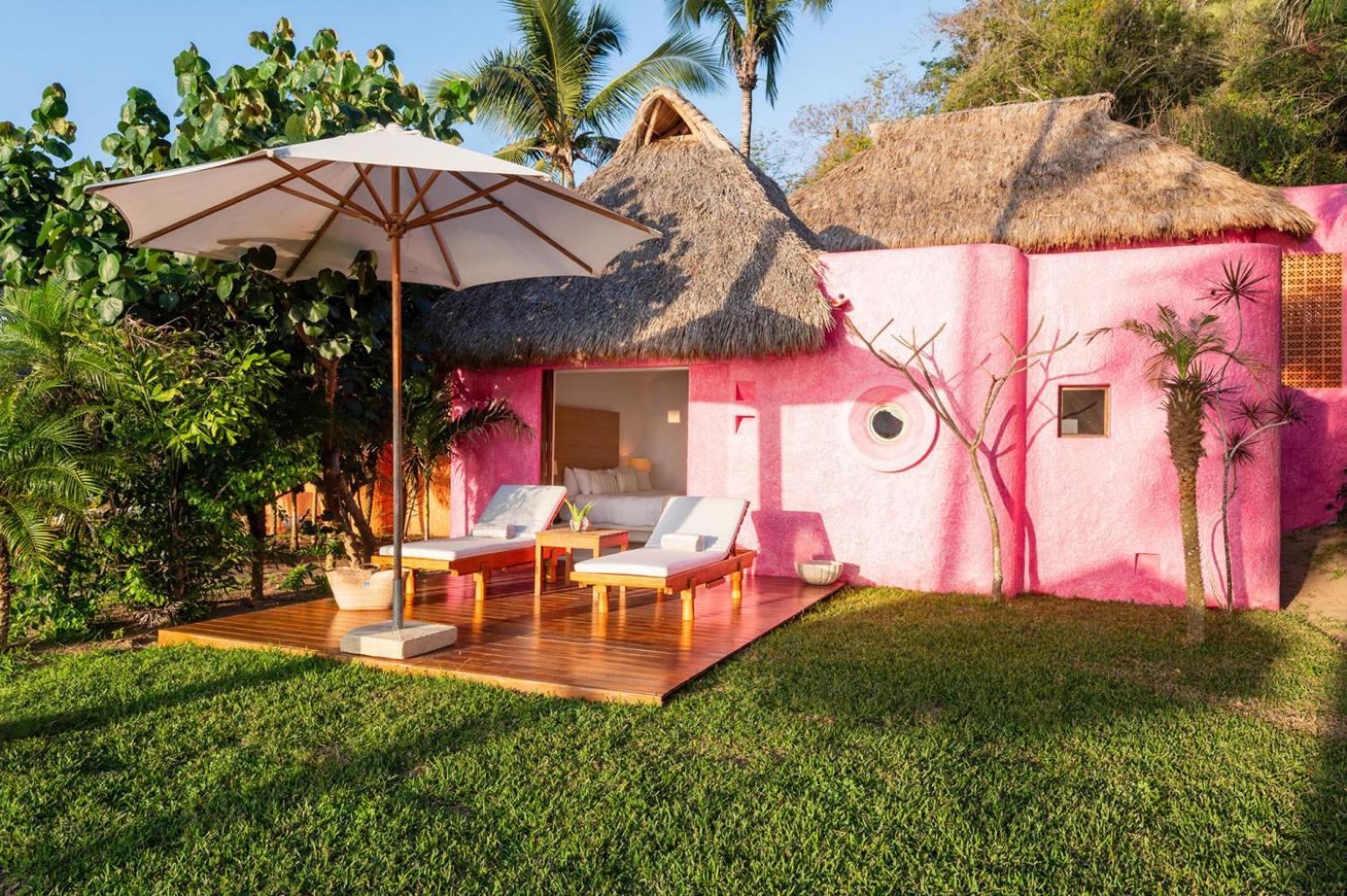 Playa Rosa Bungalows Careyes Eksteriør billede
